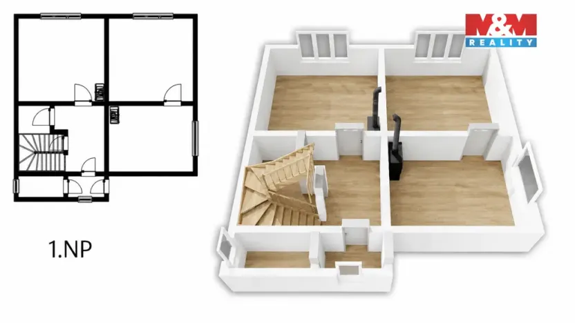 Prodej rodinného domu, Černožice, Gen. Svobody, 130 m2