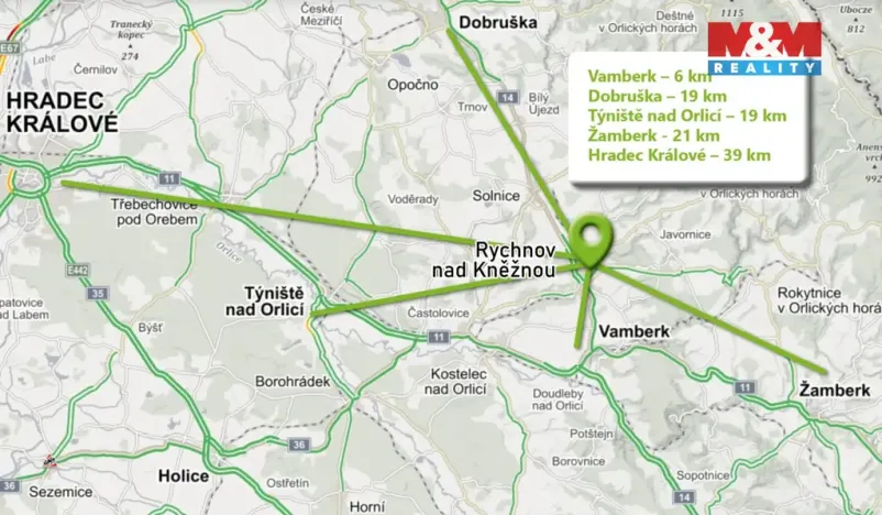 Prodej rodinného domu, Rychnov nad Kněžnou - Lokot, 150 m2