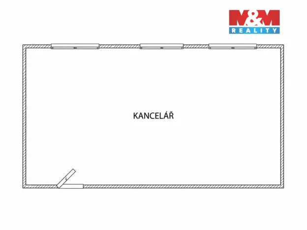 Pronájem kanceláře, Praha - Holešovice, U průhonu, 53 m2
