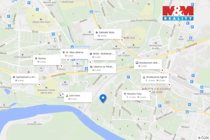 Prodej garáže, Klášterec nad Ohří - Miřetice u Klášterce nad Ohří, Nad Tunýlkem, 20 m2