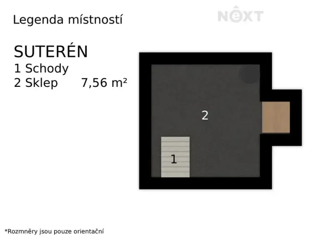 Prodej chaty, Popůvky, 70 m2