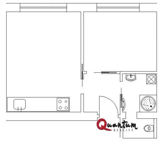 Pronájem bytu 2+kk, Praha - Podolí, Sinkulova, 44 m2