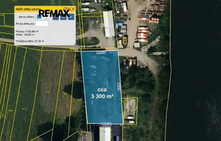 Pronájem pozemku, Nová Ves, 3300 m2