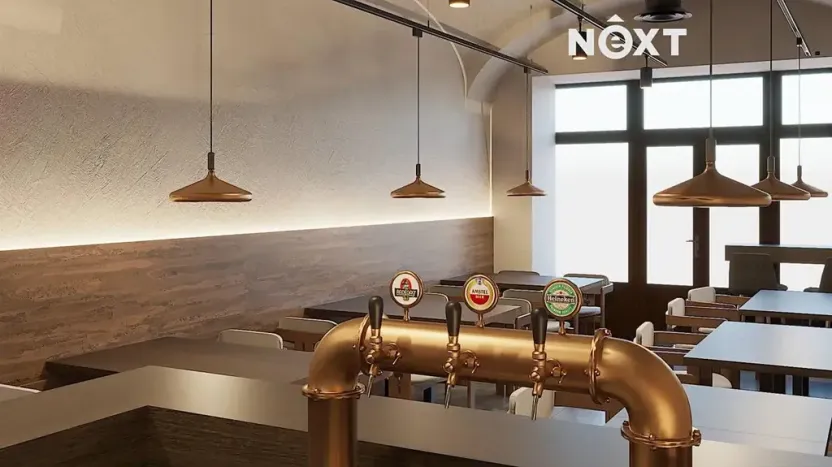 Pronájem restaurace, Karviná, Masarykovo nám., 150 m2