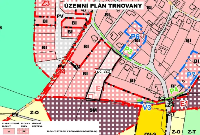 Prodej pozemku pro bydlení, Trnovany, 2733 m2