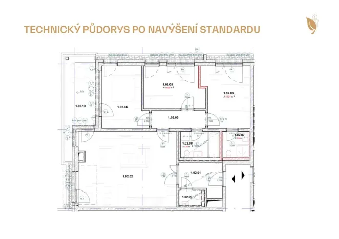 Prodej bytu 4+kk, Praha - Dolní Chabry, Bolebořská, 101 m2