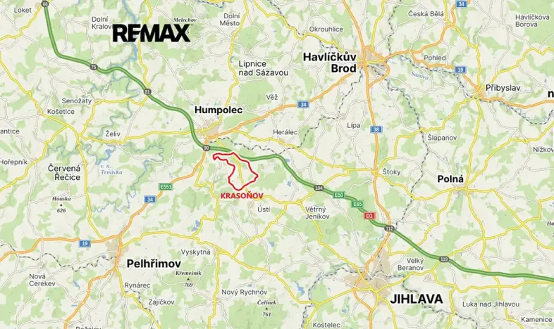 Prodej komerčního pozemku, Humpolec, 7831 m2