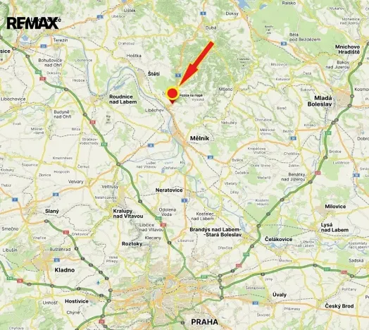 Prodej pozemku pro bydlení, Liběchov, 7548 m2