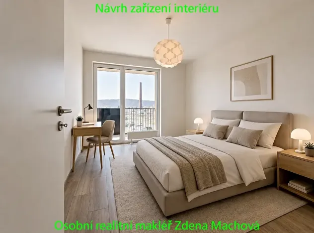Pronájem bytu 2+kk, Praha - Modřany, Zlochova, 50 m2