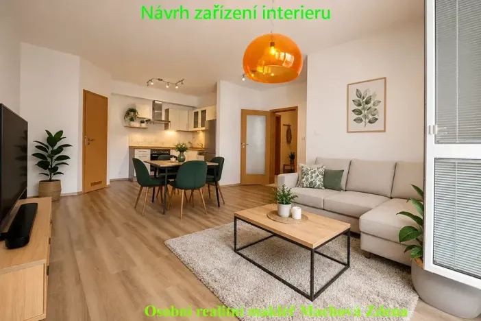 Pronájem bytu 2+kk, Praha - Strašnice, Gutova, 55 m2