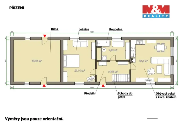 Prodej chalupy, Neurazy - Soběsuky, 138 m2