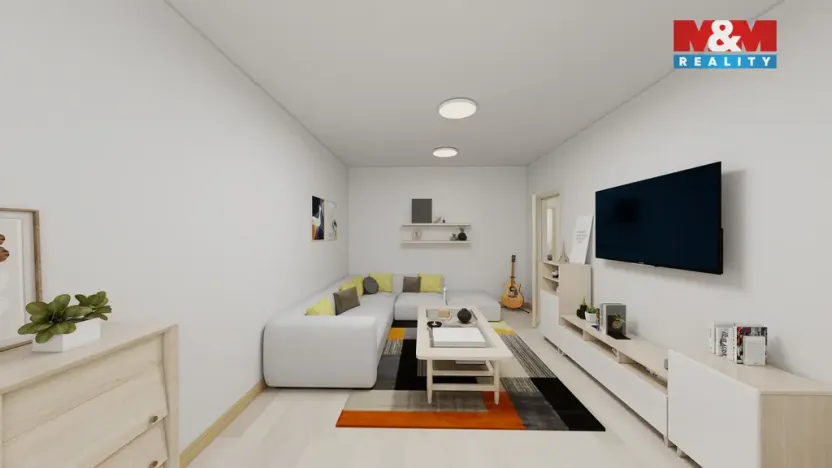 Prodej bytu 2+1, Děčín - Děčín III-Staré Město, Rakovnická, 63 m2