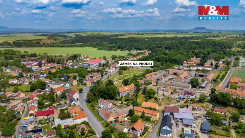 Prodej historického objektu, Mšené-lázně, Školní, 1075 m2