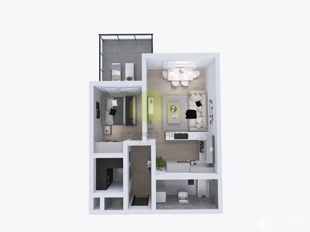 Pronájem bytu 2+kk, Olomouc, Janského, 59 m2