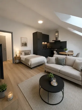 Pronájem bytu 1+kk, České Budějovice, Rudolfovská tř., 30 m2