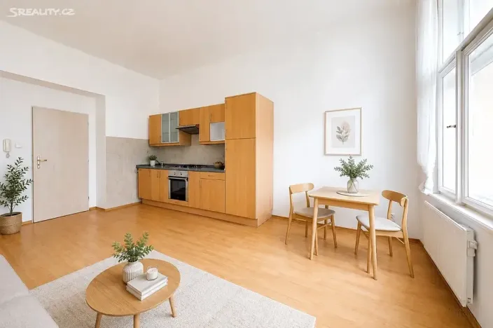 Pronájem bytu 2+kk, Praha - Nusle, Boleslavova, 48 m2