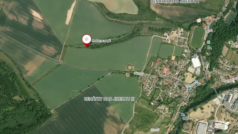 Prodej pozemku, Benátky nad Jizerou, 5957 m2