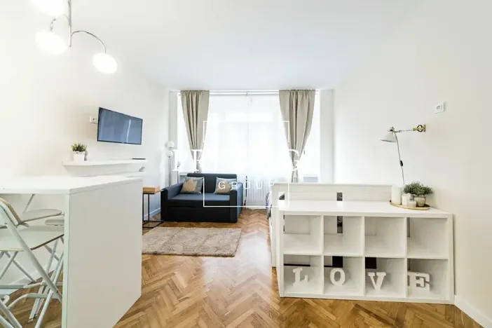 Pronájem bytu 1+kk, Praha - Nové Město, Na zbořenci, 27 m2