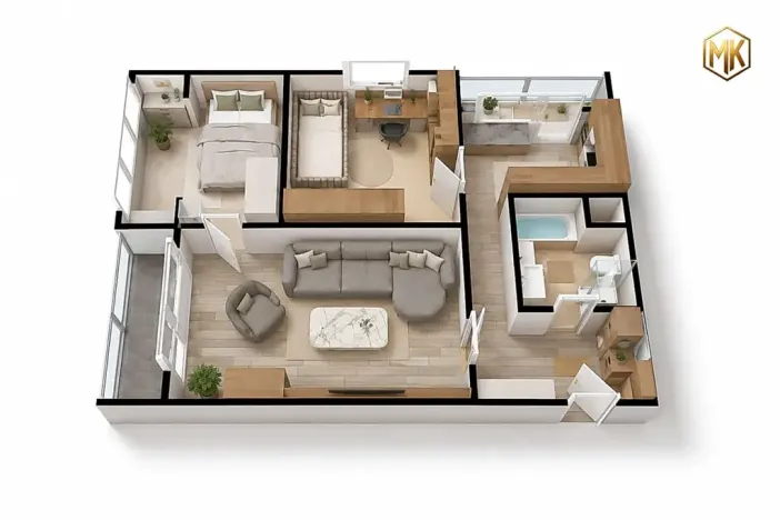 Prodej bytu 3+1, Olomouc, Heyrovského, 65 m2