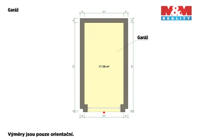 Prodej garáže, Mariánské Lázně, Janáčkova, 20 m2