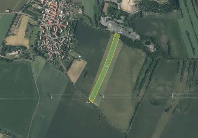 Prodej pole, Chraberce, 11672 m2