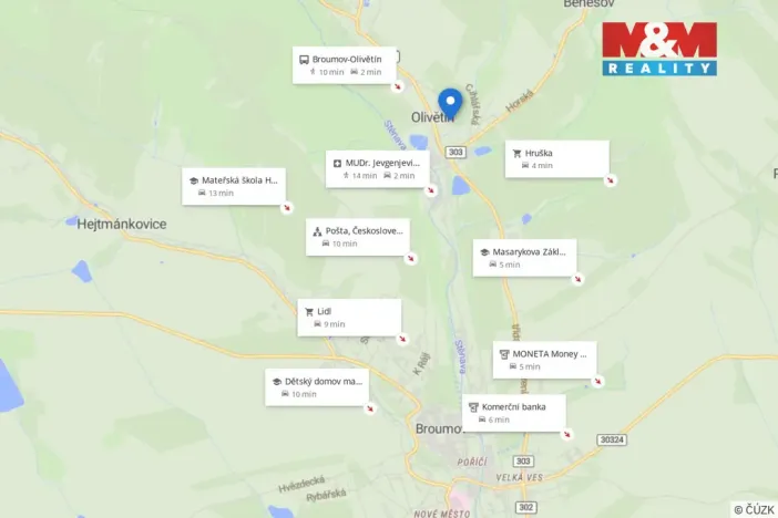 Prodej bytu 3+kk, Broumov - Olivětín, Dukelská, 49 m2