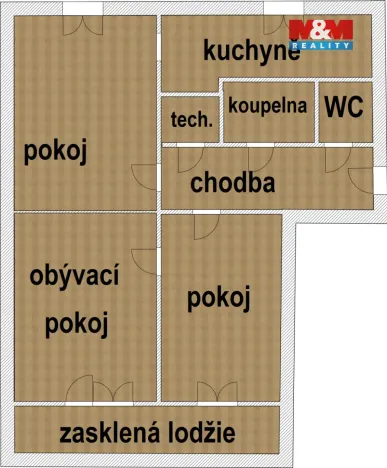 Prodej bytu 3+kk, Broumov - Olivětín, Dukelská, 49 m2