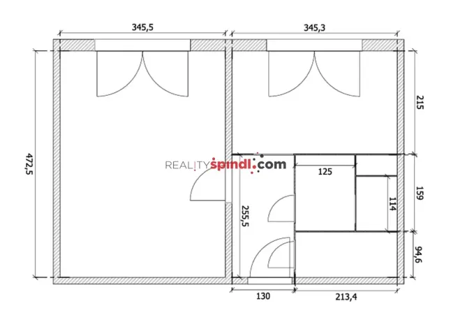 Prodej bytu 1+1, Semily, Jizerská, 31 m2