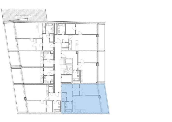 Prodej bytu 2+kk, Praha, Komořanská, 57 m2
