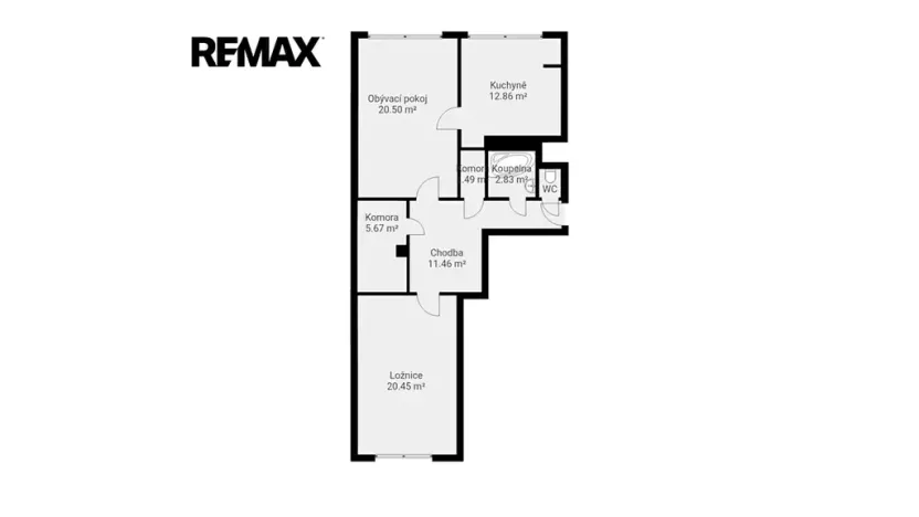 Prodej bytu 2+1, Příbram, Čechovská, 81 m2