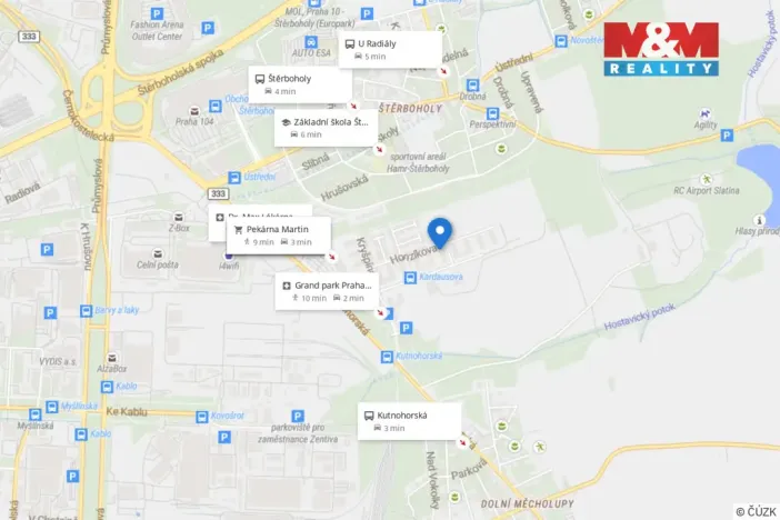 Prodej bytu 2+kk, Praha - Dolní Měcholupy, Honzíkova, 54 m2