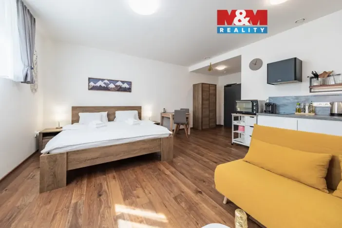 Prodej bytu 1+kk, Vrchlabí - Hořejší Vrchlabí, Horská, 31 m2