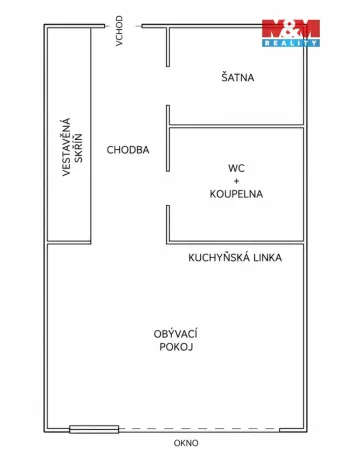 Prodej bytu 1+kk, Karlovy Vary - Drahovice, Mattoniho nábřeží, 45 m2