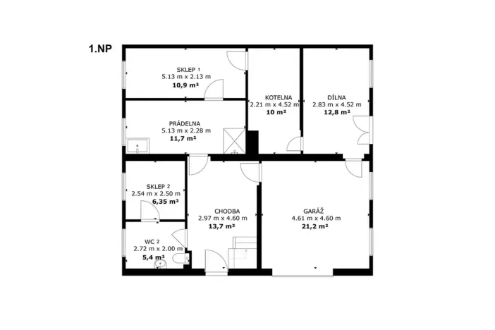 Prodej rodinného domu, Třebnouševes, 310 m2