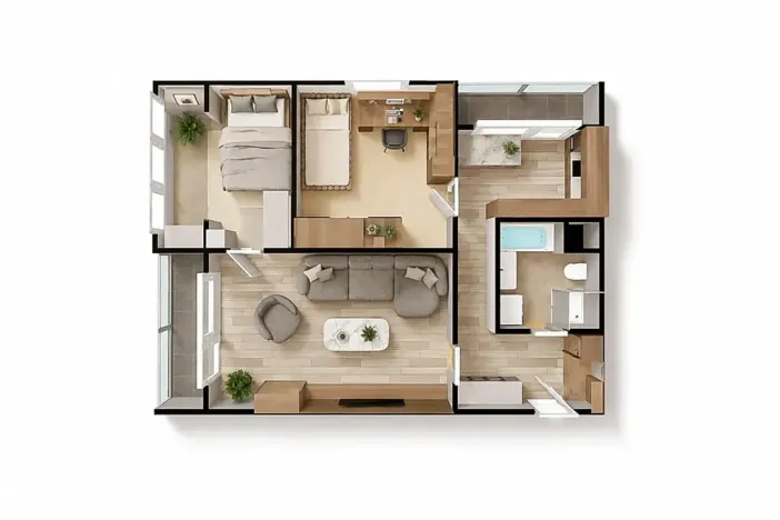 Prodej bytu 3+1, Olomouc, Heyrovského, 65 m2
