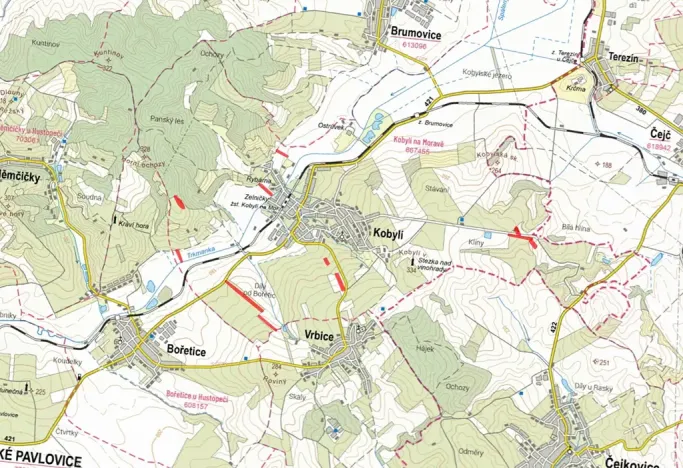 Prodej sadu/vinice, Kobylí, 33801 m2