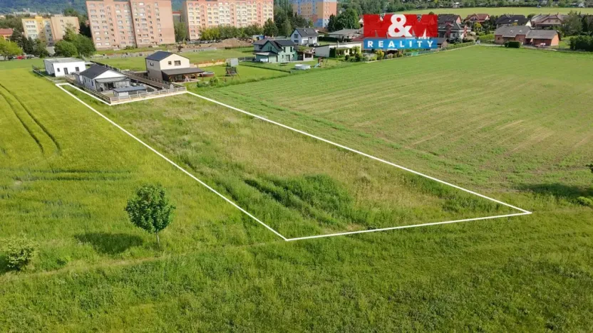 Prodej pozemku pro bydlení, Kopřivnice, Západní, 1344 m2