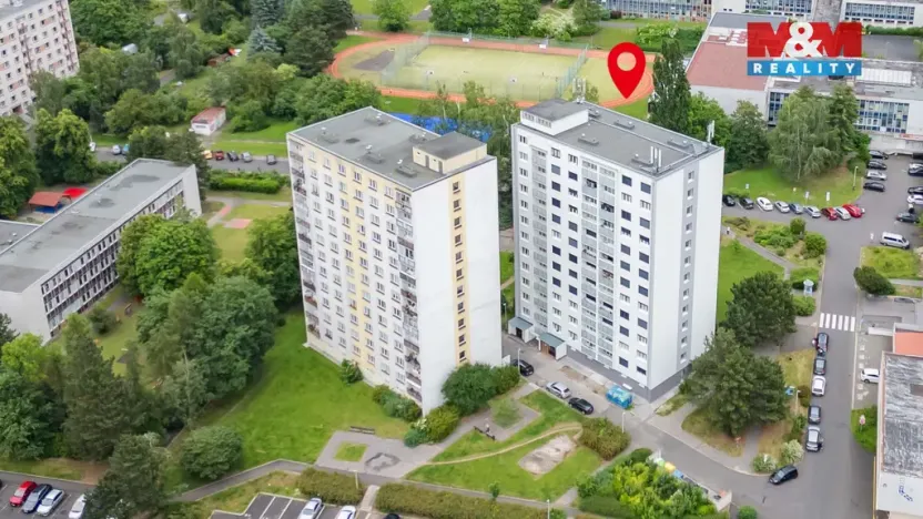 Prodej bytu 2+1, Ústí nad Labem - Severní Terasa, Oblá, 62 m2