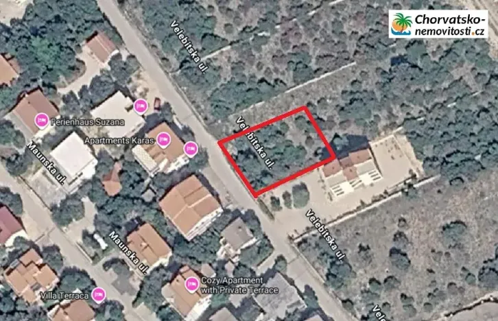 Prodej pozemku pro bydlení, Mandre, Chorvatsko, 662 m2