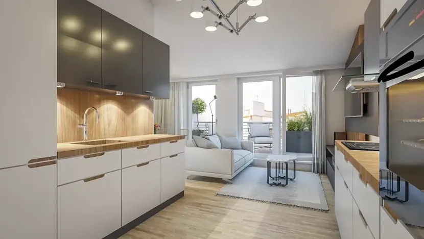 Prodej bytu 2+kk, Praha - Nusle, V Horkách, 41 m2