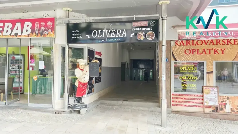 Pronájem restaurace, Karlovy Vary, T. G. Masaryka, 210 m2