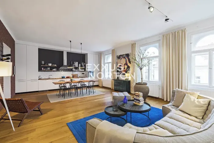 Pronájem bytu 3+kk, Praha - Vinohrady, Polská, 117 m2
