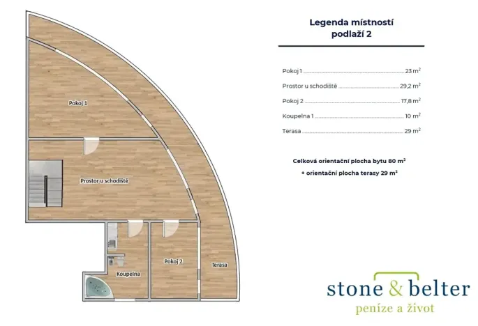 Pronájem bytu 5+kk, Praha - Stodůlky, Petržílkova, 147 m2