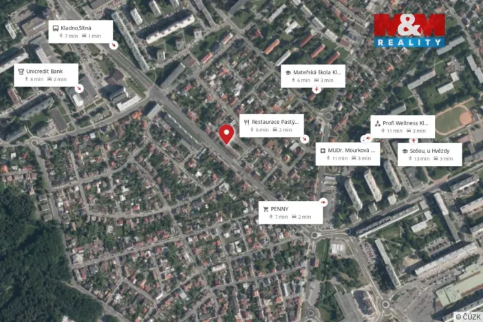Prodej bytu 3+1, Kladno - Kročehlavy, Jarosl. Kociána, 60 m2