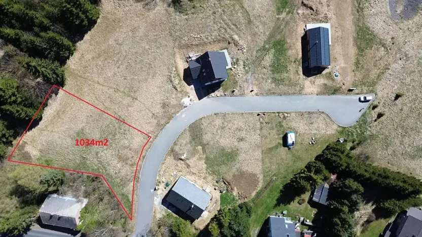 Prodej pozemku pro bydlení, Vejprty, 1034 m2