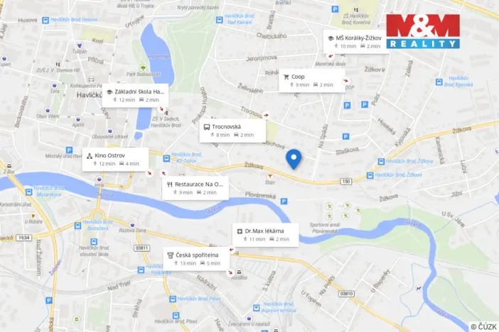 Prodej rodinného domu, Havlíčkův Brod, Žižkova, 103 m2