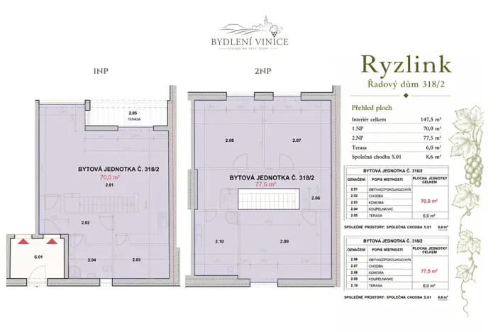Prodej rodinného domu, Mělník, 148 m2