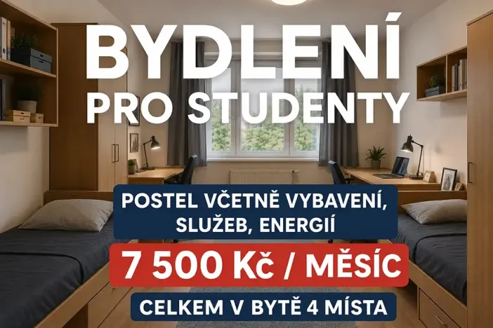 Pronájem bytu 2+1, Brno, Chládkova, 62 m2