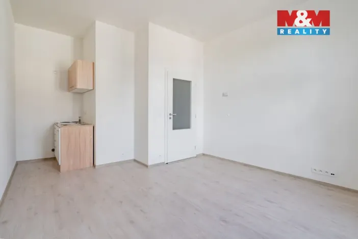 Pronájem bytu 1+kk, České Budějovice - České Budějovice 3, Rudolfovská tř., 23 m2