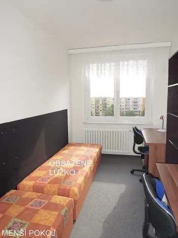 Pronájem pokoje, Brno, Běloruská, 10 m2